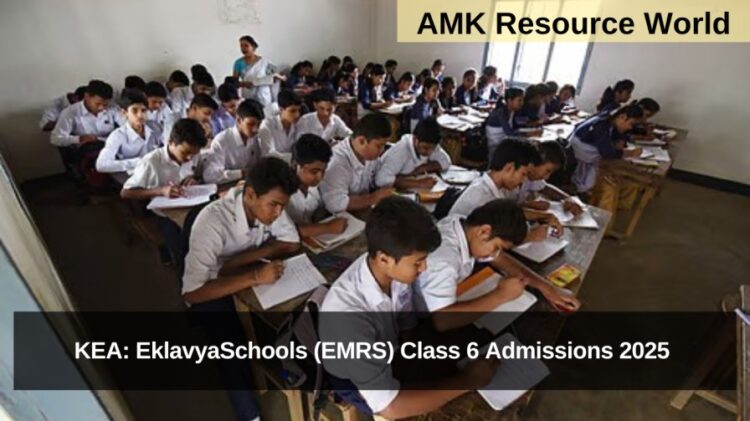 KEA: EklavyaSchools (EMRS) Class 6 Admissions 2025