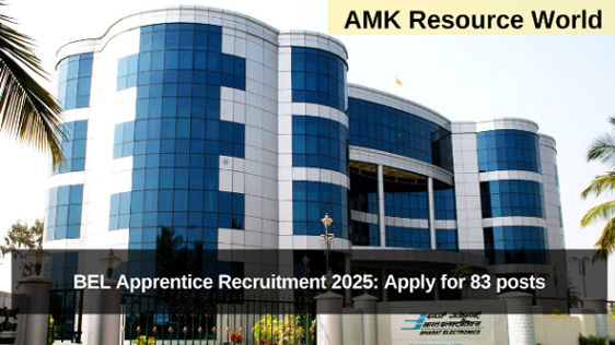 BEL Apprentice Recruitment 2025