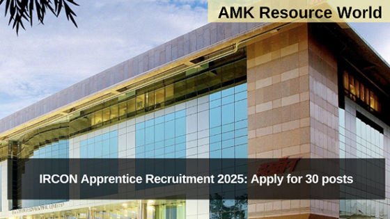 IRCON Apprentice Recruitment 2025