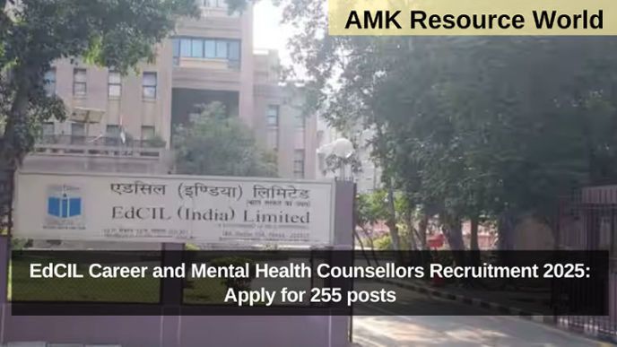 EdCIL Career and Mental Health Counsellors Recruitment 2025