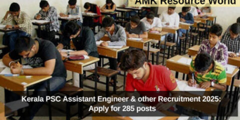 Kerala PSC Assistant Engineer & other Recruitment 2025