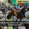 Education Scholarship Scheme for Army Personnel (ESSA)