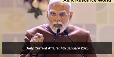 Daily Current Affairs: 4th January 2025