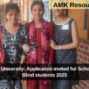 Bangalore University Blind Scholarship 2025