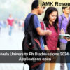 Kannada University Ph.D admissions 2024