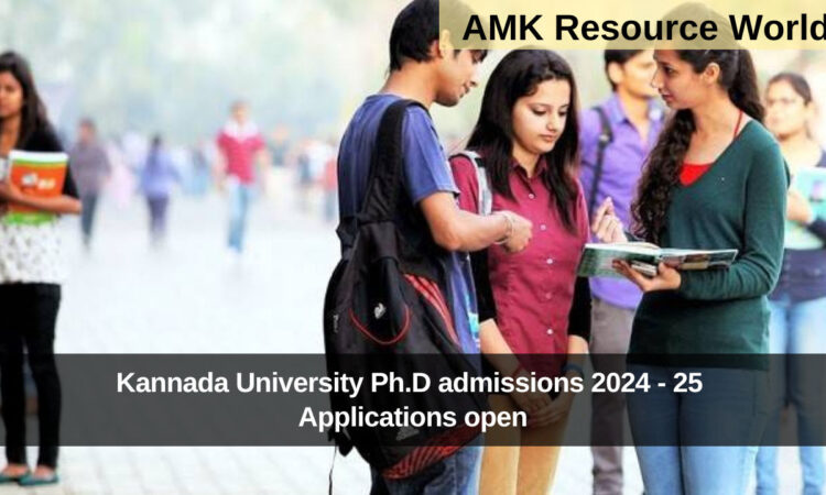 Kannada University Ph.D admissions 2024