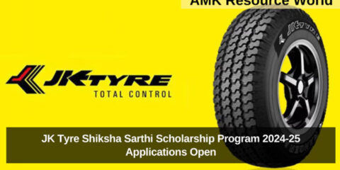 JK Tyre Shiksha Sarthi Scholarship Program 2024-25