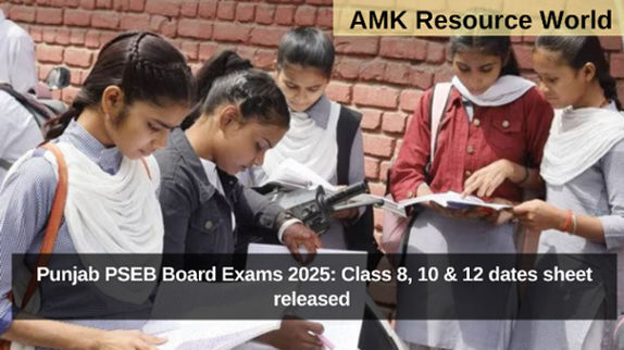 Punjab PSEB Board Exams 2025