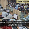 APCOB Staff Assistant and other Recruitment 2025