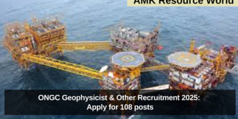 ONGC Geophysicist & Other Recruitment 2025