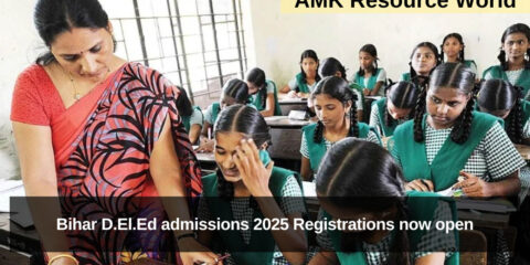 Bihar D.El.Ed admissions 2025