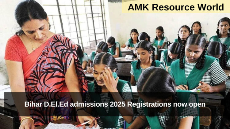 Bihar D.El.Ed admissions 2025