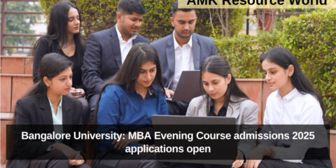 Bangalore University: MBA Evening Course admissions 2025 applications open