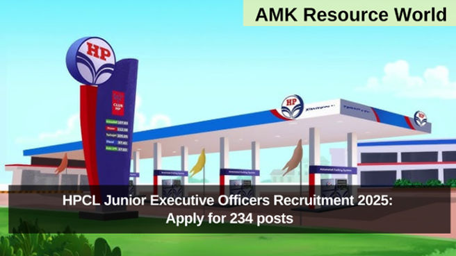 HPCL Junior Executive Officers Recruitment 2025