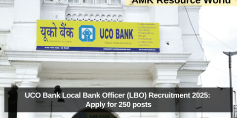 UCO Bank Local Bank Officer (LBO) Recruitment 2025