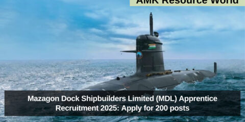 Mazagon Dock Shipbuilders Limited (MDL) Apprentice Recruitment 2025