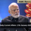 Daily Current Affairs: 17th January 2025