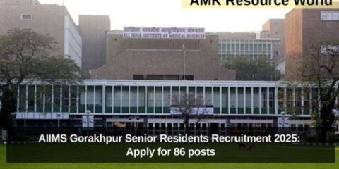 AIIMS Gorakhpur Senior Residents Recruitment 2025