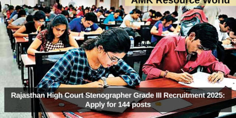 Rajasthan High Court Stenographer Grade III Recruitment 2025: Apply for 144 posts