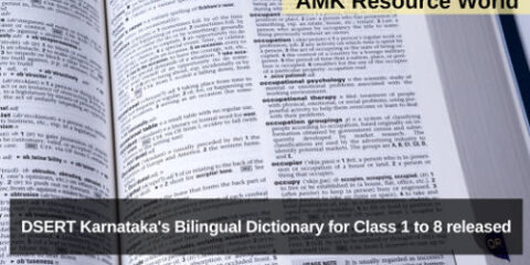 DSERT Karnataka's Bilingual Dictionary for Class 1 to 8 released