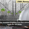 RWD Bihar Assistant Engineer Civil Recruitment 2025: Apply for 231 posts