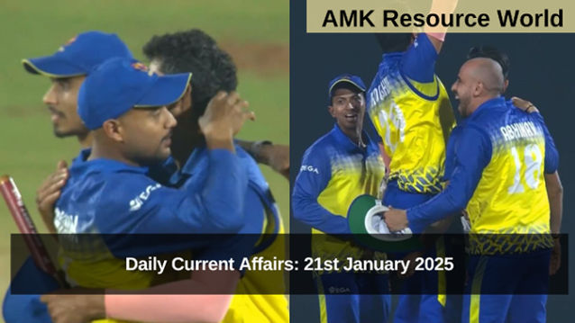 Daily Current Affairs: 21st January 2025