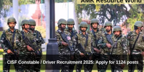 CISF Constable / Driver Recruitment 2025