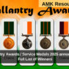 Gallantry Awards / Service Medals 2025 announced: Full List of Winners