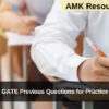 Graduate Aptitude Test in Engineering (GATE) Previous Questions for Practice