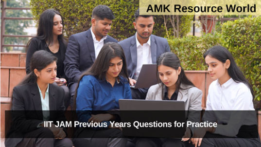 IIT JAM Previous Years Questions for Practice