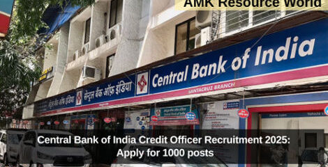 Central Bank of India Credit Officer Recruitment 2025: Apply for 1000 posts