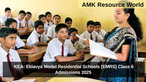 KEA: Eklavya Model Residential Schools (EMRS) Class 6 Admissions 2025 Entrance Exam date announced