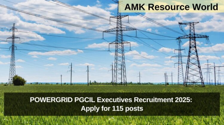 POWERGRID PGCIL Executives Recruitment 2025: