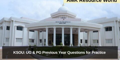 KSOU: UG & PG Previous Year Questions for Practice