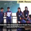 Karnataka Adarsha Vidyalaya Entrance Exam Previous years Questions for Practice