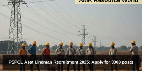 PSPCL Asst Lineman Recruitment 2025: Apply for 3000 posts