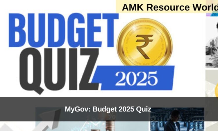 MyGov: Budget 2025 Quiz Registrations Now Open