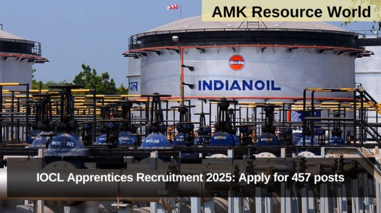 IOCL Apprentices Recruitment 2025: Apply for 457 posts