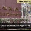 UPSC CMS Recruitment 2025: Apply for 705 posts