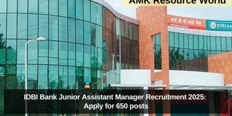 IDBI Bank Junior Assistant Manager Recruitment 2025: Apply for 650 posts