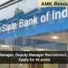 SBI Manager, Deputy Manager Recruitment 2025: Apply for 42 posts