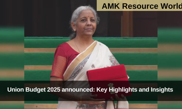 Union Budget 2025 announced: Key Highlights and Insights