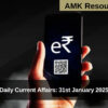 Daily Current Affairs: 31st January 2025