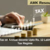 No Income Tax on Annual Income Upto Rs. 12 Lakh Under New Tax Regime