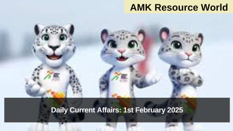 Daily Current Affairs: 1st February 2025