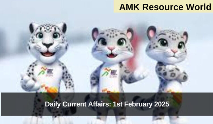 Daily Current Affairs: 1st February 2025