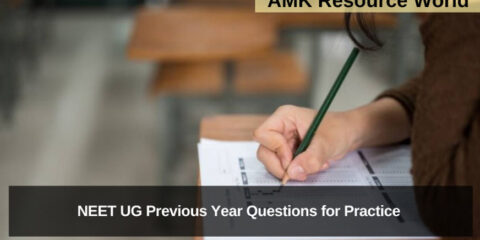 NEET UG Previous Year Questions for Practice