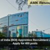 Bank of India (BOI) Apprentice Recruitment 2025: Apply for 400 posts