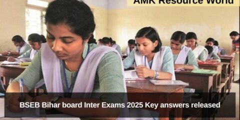 BSEB Bihar board Inter Exams 2025 Key answers released