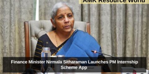 Finance Minister Nirmala Sitharaman Launches PM Internship Scheme App 